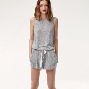 Wilfred Free‎ Izabel Gray Shortie Romper Size S
